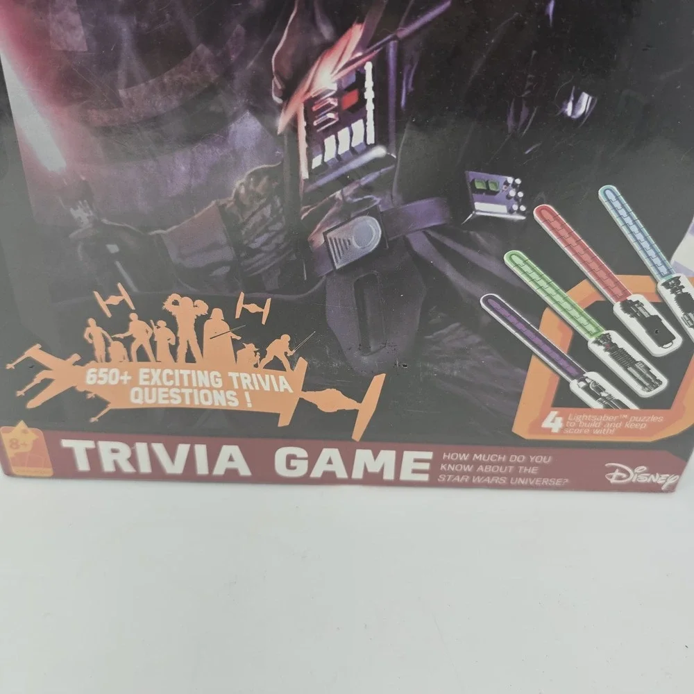 Star Wars Trivia‎ Game - 650 Questions New and Sealed (2-4 Players)Top Trumps